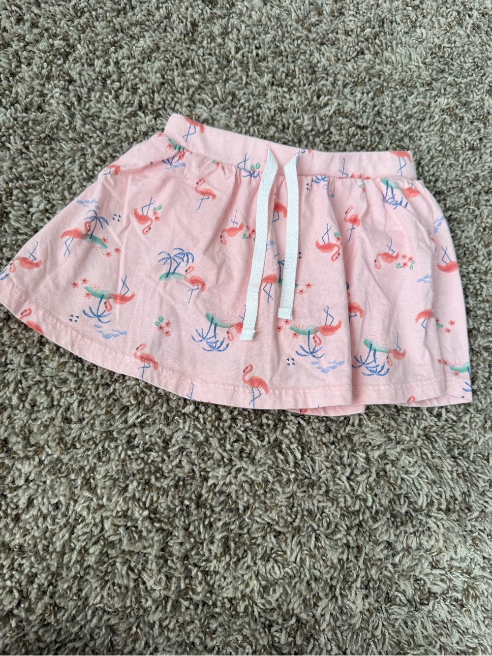 Carter's Pink Flamingo skort- 18 month